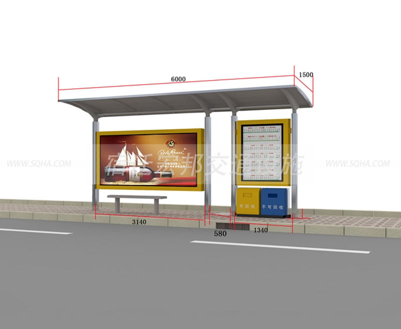 鄉(xiāng)鎮(zhèn)公交車候車亭圖 鄉(xiāng)鎮(zhèn)公交車候車亭圖