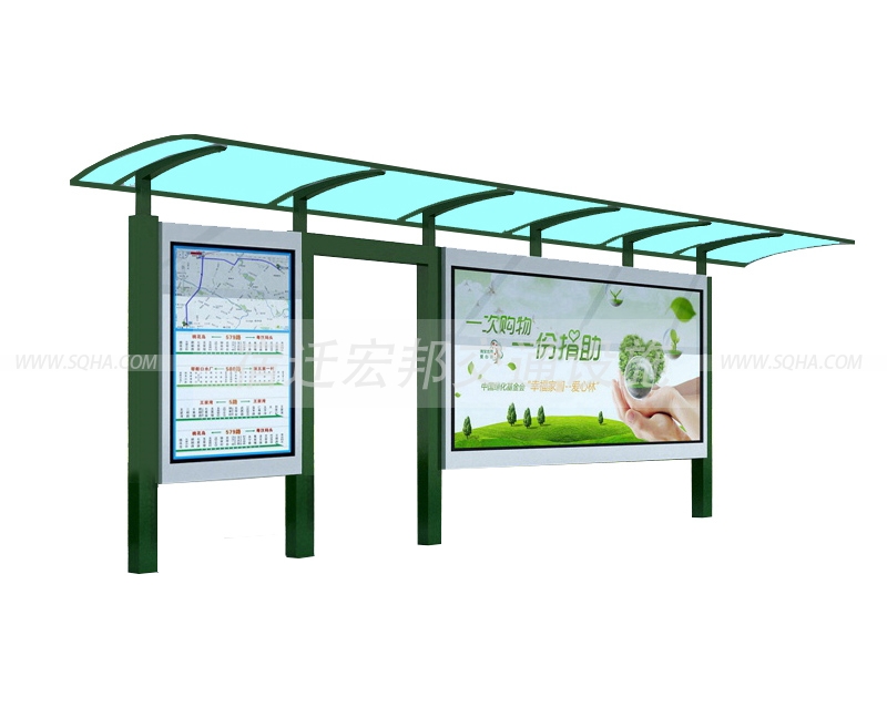 簡(jiǎn)易候車亭圖 簡(jiǎn)易候車亭圖