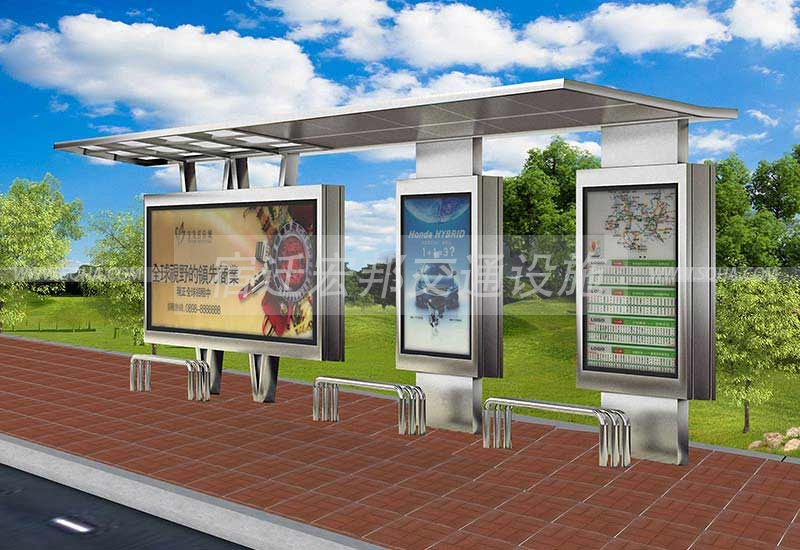智能公交候車亭 智能公交候車亭